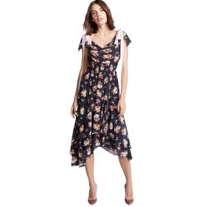 PREEN BY THORNTON BREGAZZI
Preen Line Dehebra Summer Floral Midi Dress in Sz S
